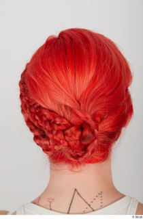 Groom references Lady Winters  003 braided hair head red…